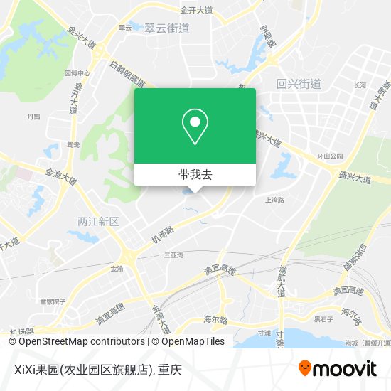 XiXi果园(农业园区旗舰店)地图