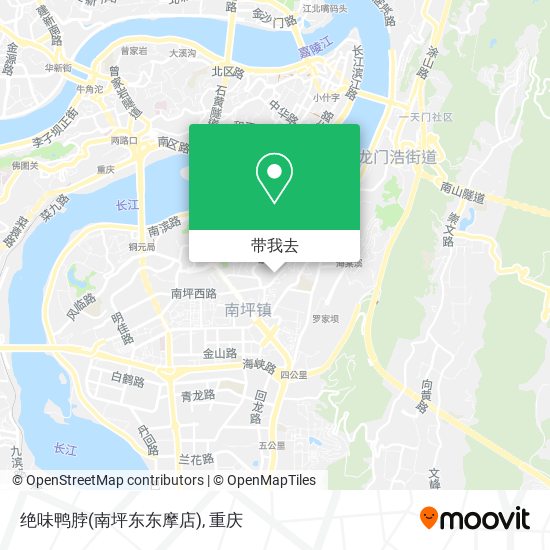 绝味鸭脖(南坪东东摩店)地图
