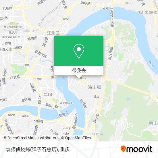 袁师傅烧烤(弹子石总店)地图