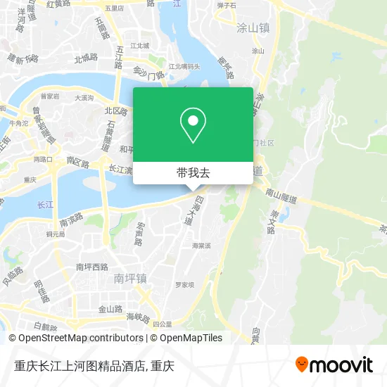 重庆长江上河图精品酒店地图