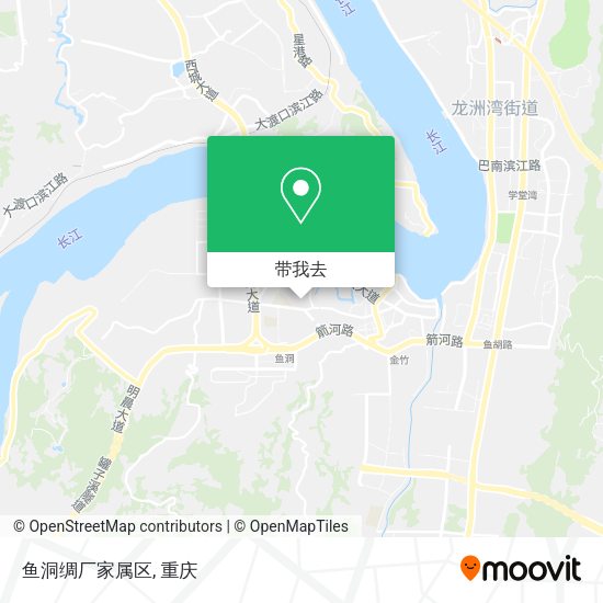 鱼洞绸厂家属区地图