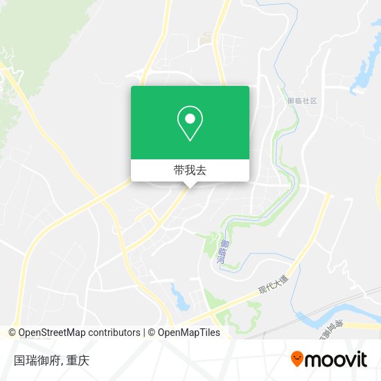 国瑞御府地图