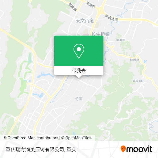 重庆瑞方渝美压铸有限公司地图