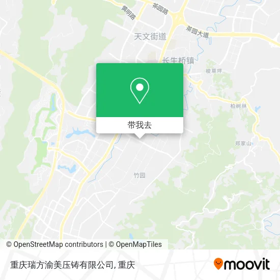 重庆瑞方渝美压铸有限公司地图