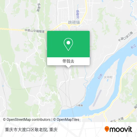 重庆市大渡口区敬老院地图