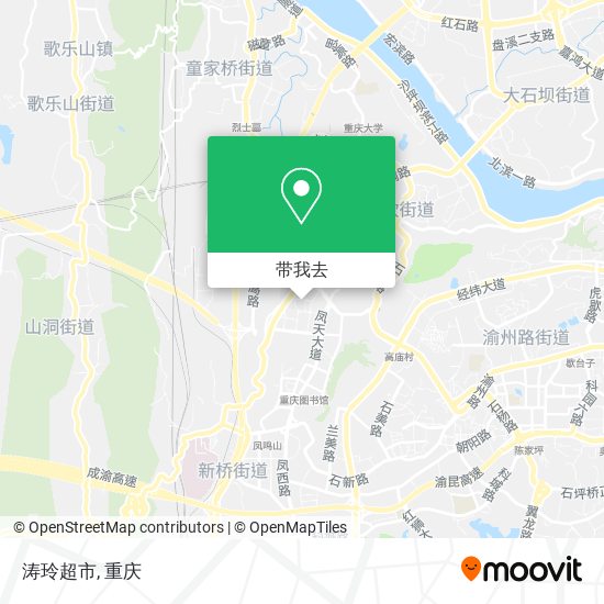 涛玲超市地图