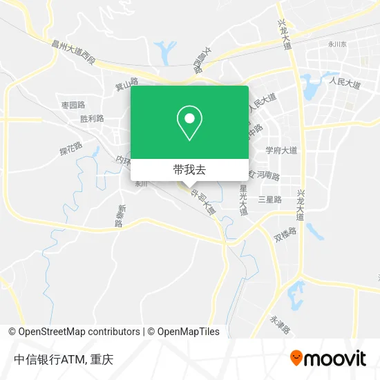 中信银行ATM地图
