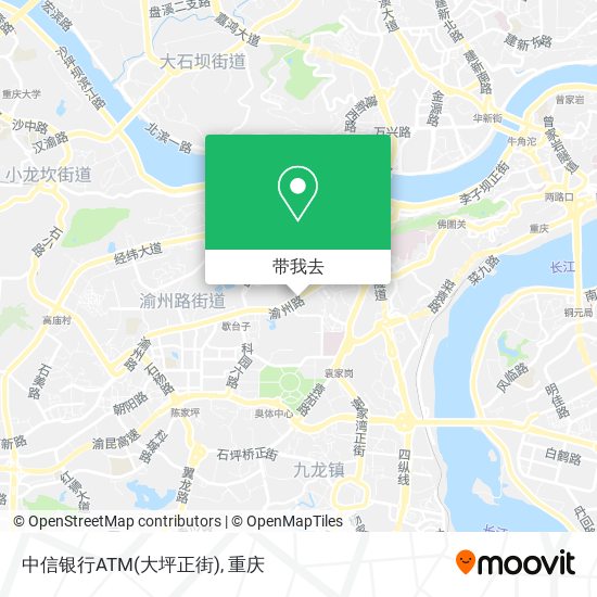 中信银行ATM(大坪正街)地图