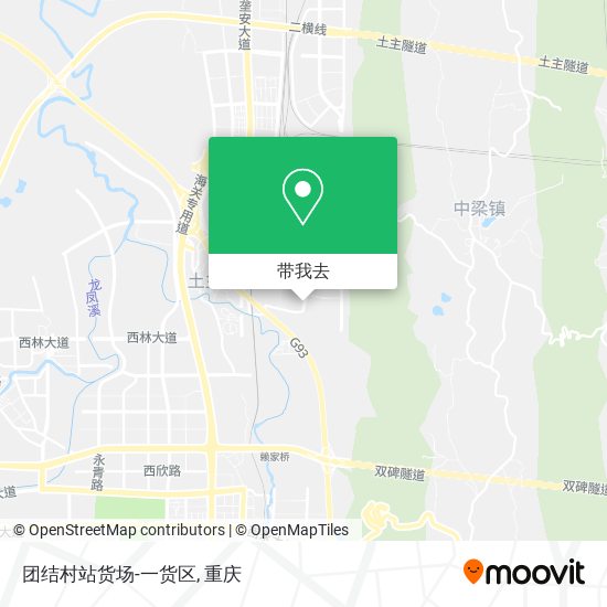 团结村站货场-一货区地图