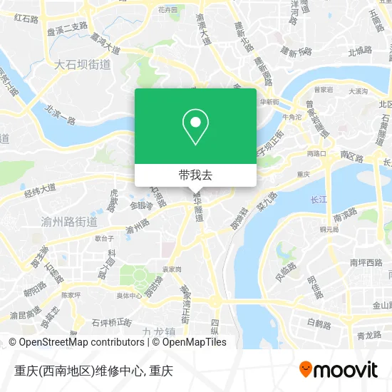 重庆(西南地区)维修中心地图