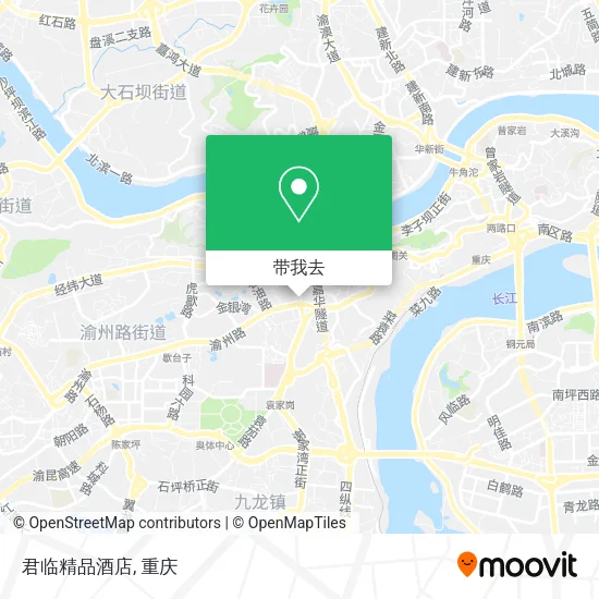 君临精品酒店地图