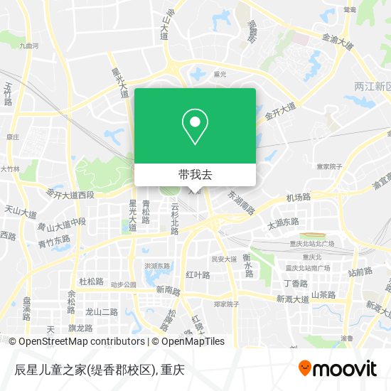 辰星儿童之家(缇香郡校区)地图