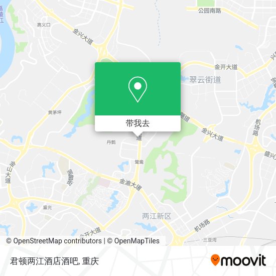 君顿两江酒店酒吧地图