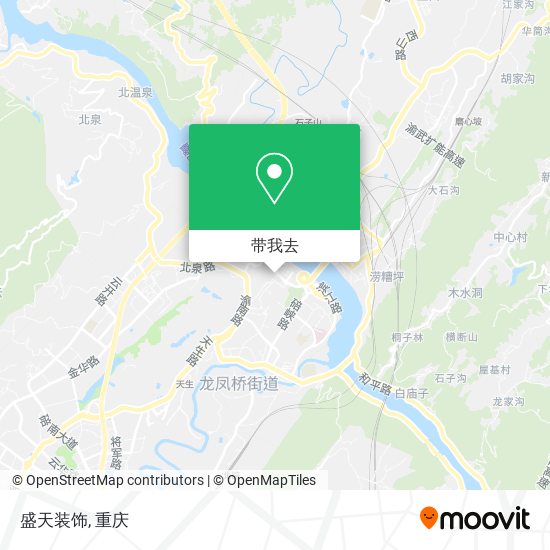盛天装饰地图