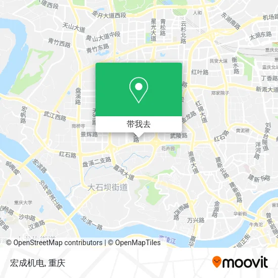 宏成机电地图