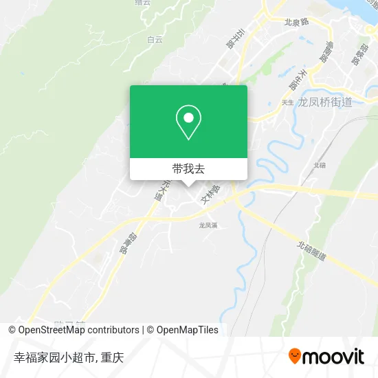 幸福家园小超市地图