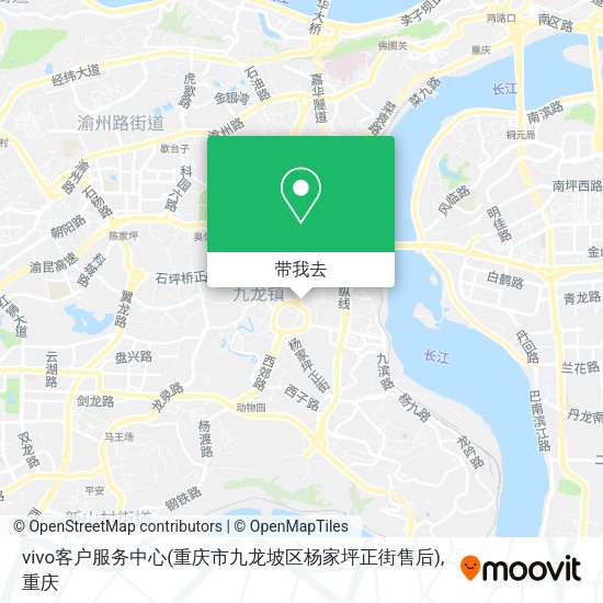 vivo客户服务中心(重庆市九龙坡区杨家坪正街售后)地图