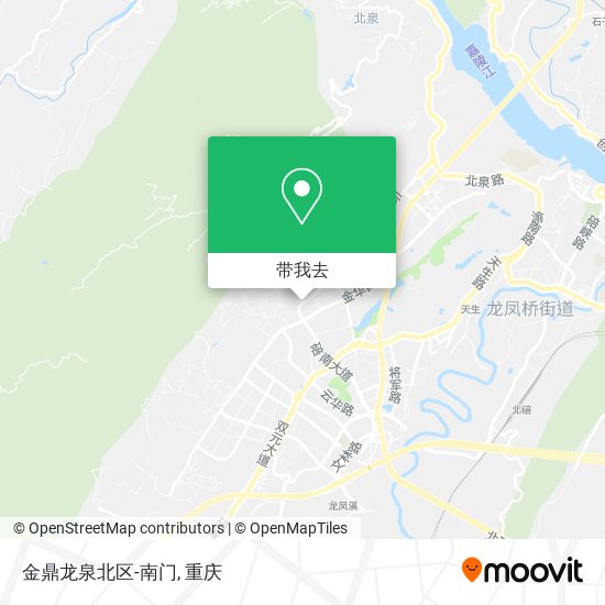 金鼎龙泉北区-南门地图
