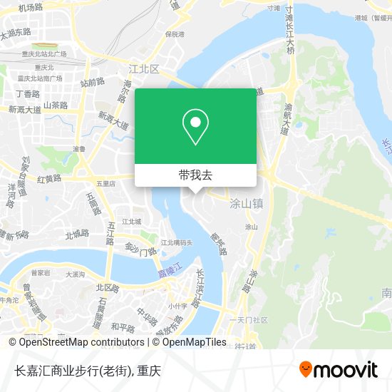 长嘉汇商业步行(老街)地图