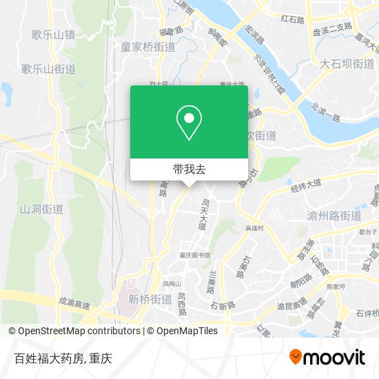 百姓福大药房地图