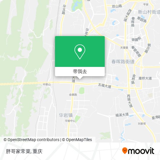 胖哥家常菜地图