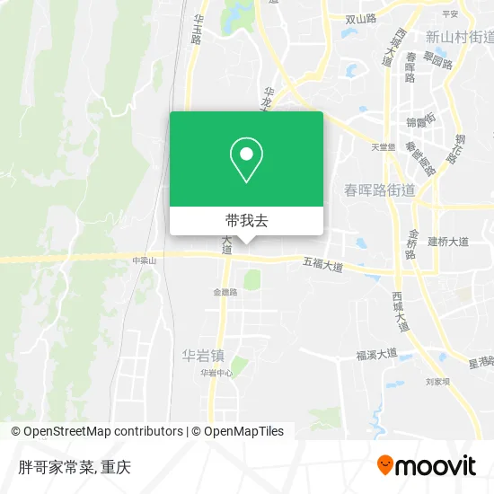 胖哥家常菜地图