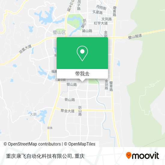 重庆康飞自动化科技有限公司地图