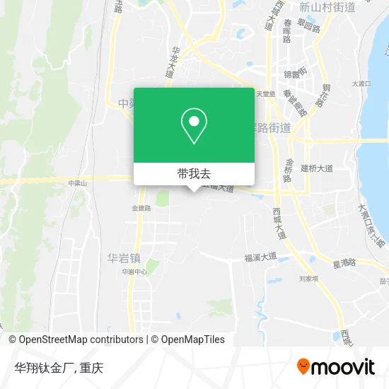 华翔钛金厂地图