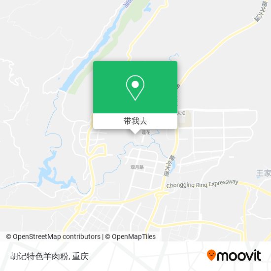 胡记特色羊肉粉地图