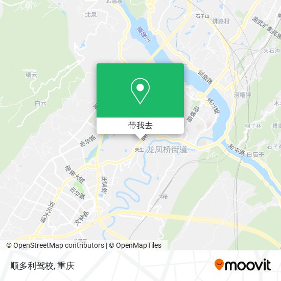 顺多利驾校地图