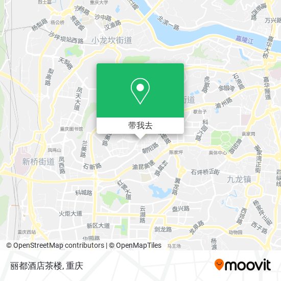 丽都酒店茶楼地图