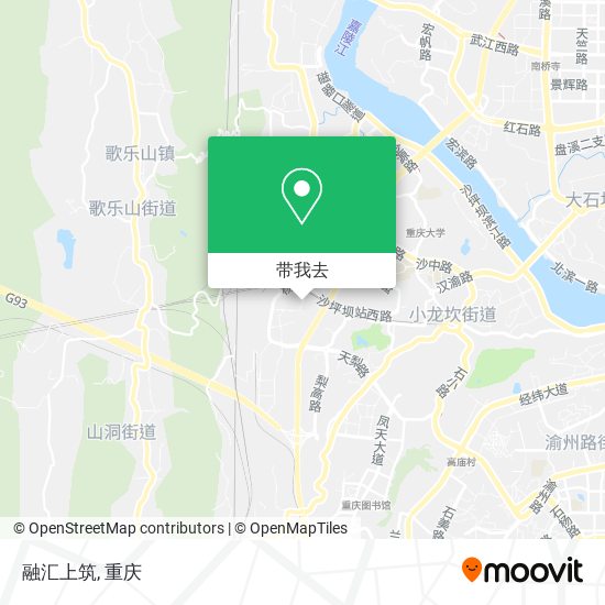 融汇上筑地图