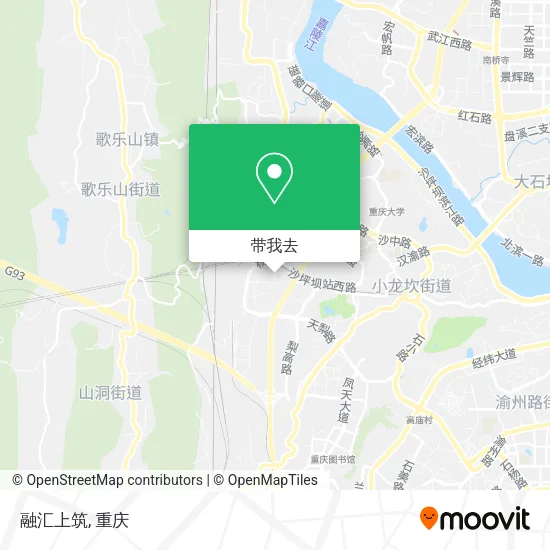 融汇上筑地图