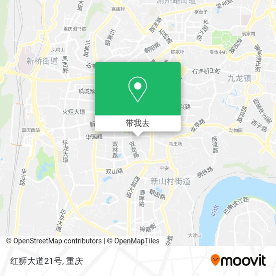 红狮大道21号地图