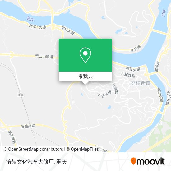 涪陵文化汽车大修厂地图
