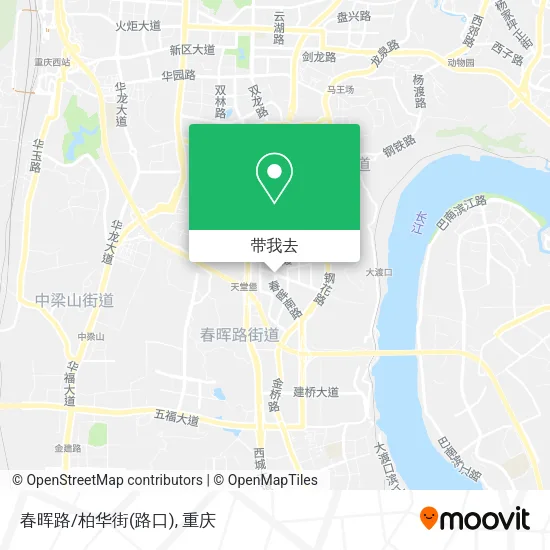 春晖路/柏华街(路口)地图