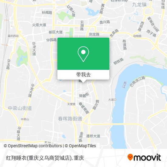 红翔睡衣(重庆义乌商贸城店)地图