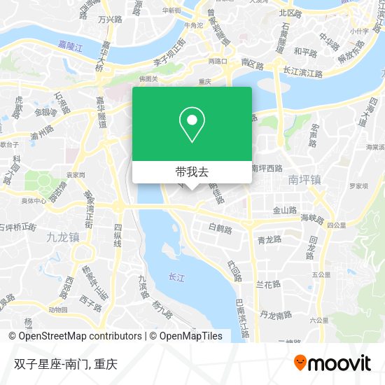双子星座-南门地图