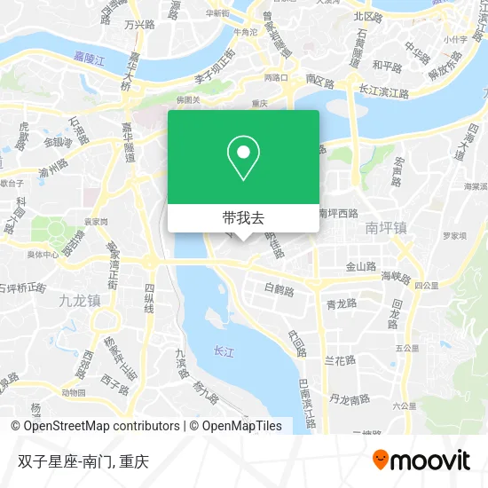 双子星座-南门地图