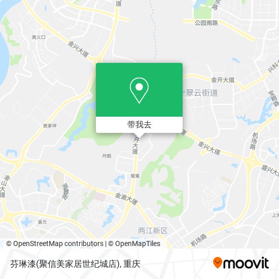芬琳漆(聚信美家居世纪城店)地图