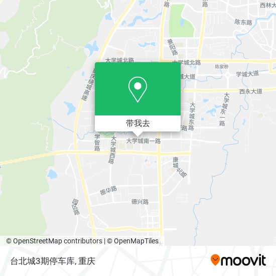 台北城3期停车库地图