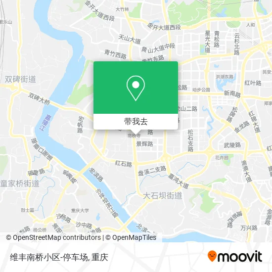 维丰南桥小区-停车场地图