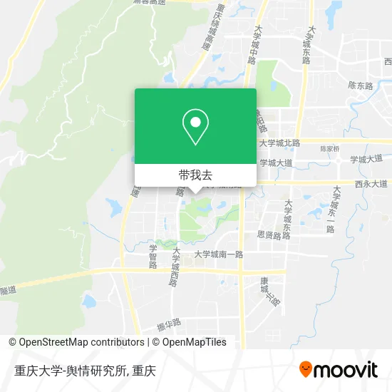 重庆大学-舆情研究所地图