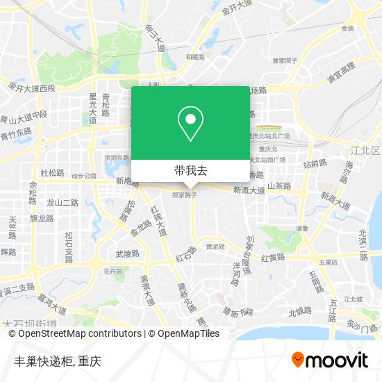 丰巢快递柜地图