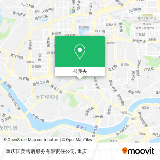 重庆国美售后服务有限责任公司地图