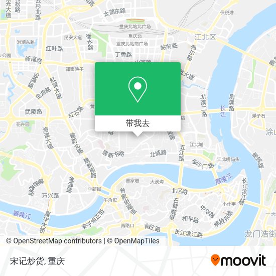 宋记炒货地图