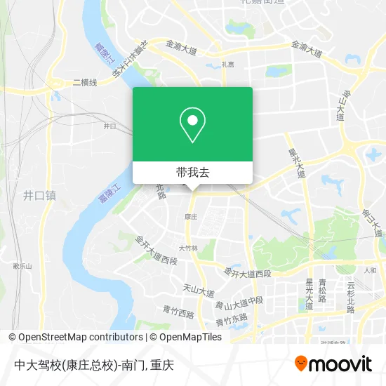 中大驾校(康庄总校)-南门地图