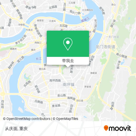 从庆面地图