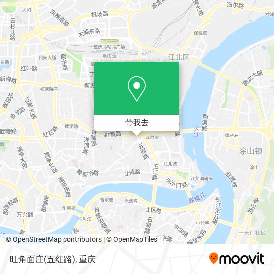 旺角面庄(五红路)地图