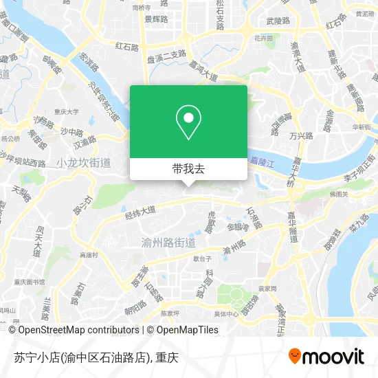 苏宁小店(渝中区石油路店)地图